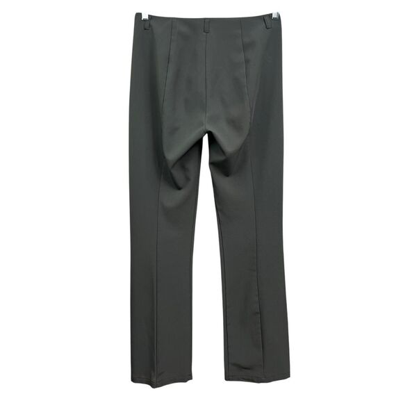 Marithe Francois Girbaud Women Trousers Pants Classic Straight Olive Gray Size 8 - Picture 6 of 12